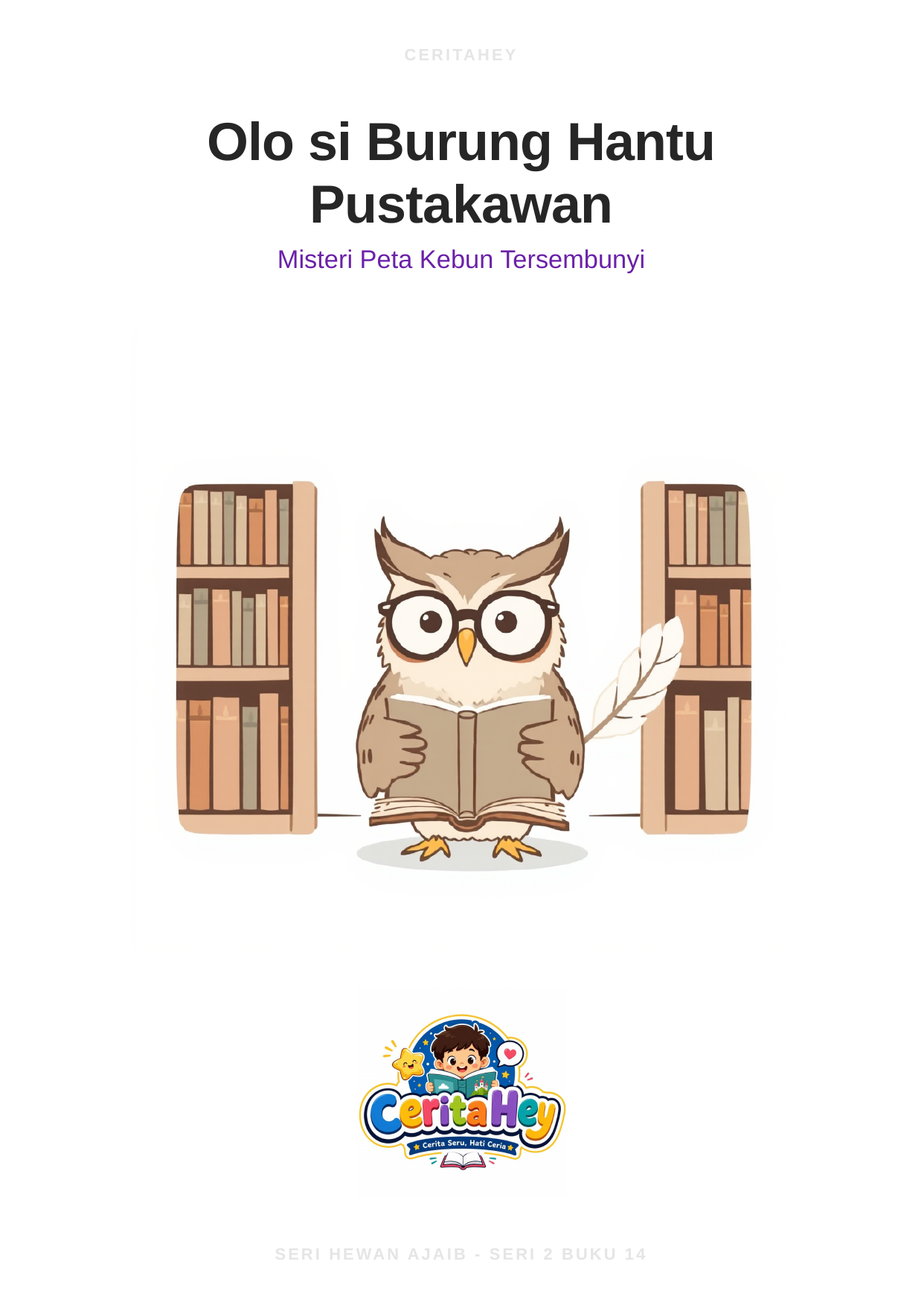 Olo Si Burung Hantu Pustakawan